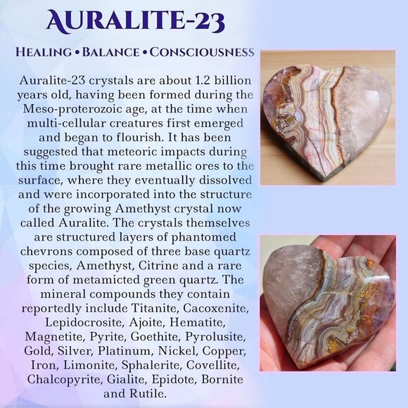 Auralite-23 ✦ Rare Canadian Crystal Specimen ✦ Master Healer w/ 23 Minerals - Picture 12 of 13